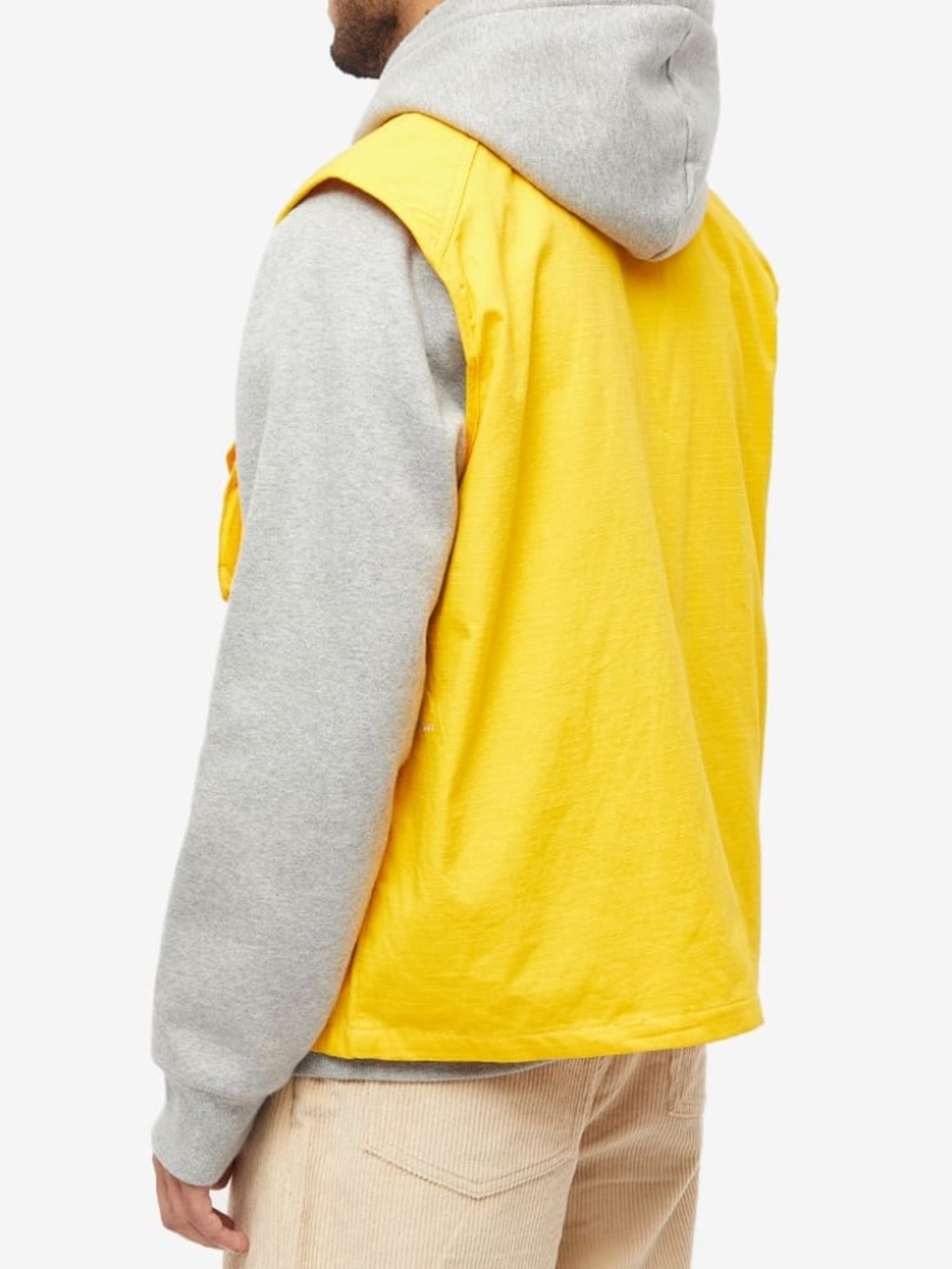 Pop Trading Company Safari Vest - Citrus, X-Large